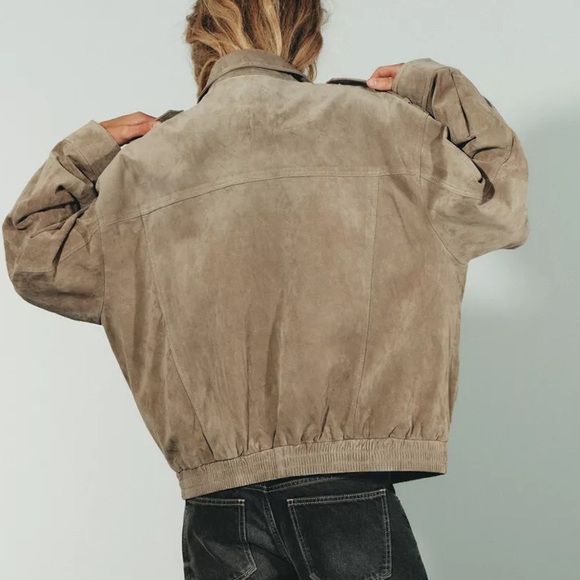 Viral Suede Jacket. Sold out. NWT - Picture 2 of 3